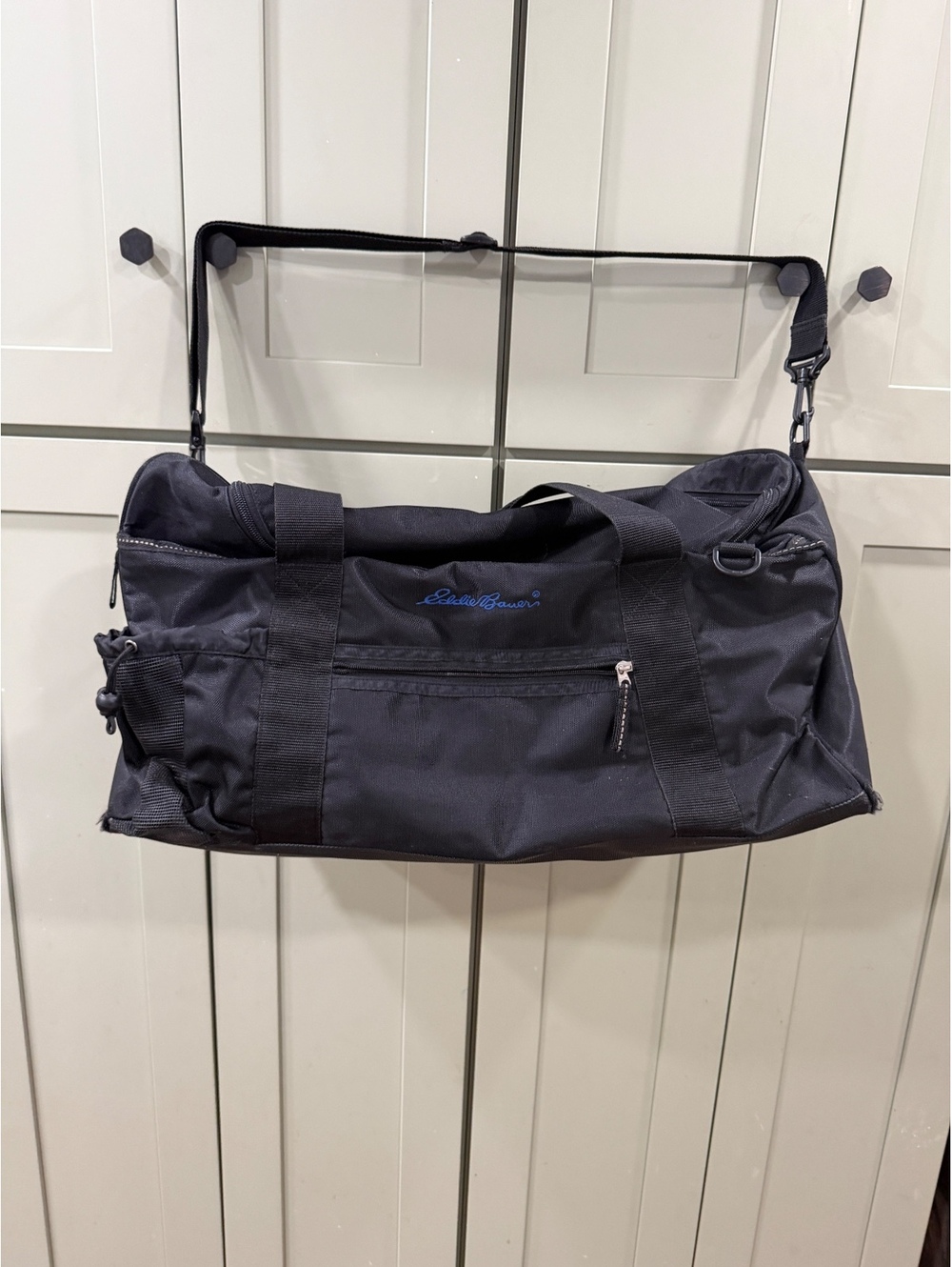 Eddie Bauer Large Black Duffel Bag
